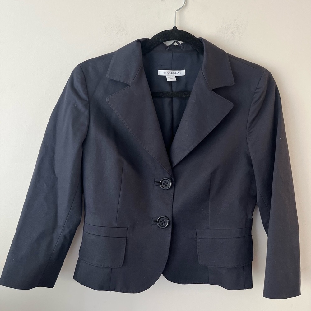 MARELLA Cotton/Wool Blazer